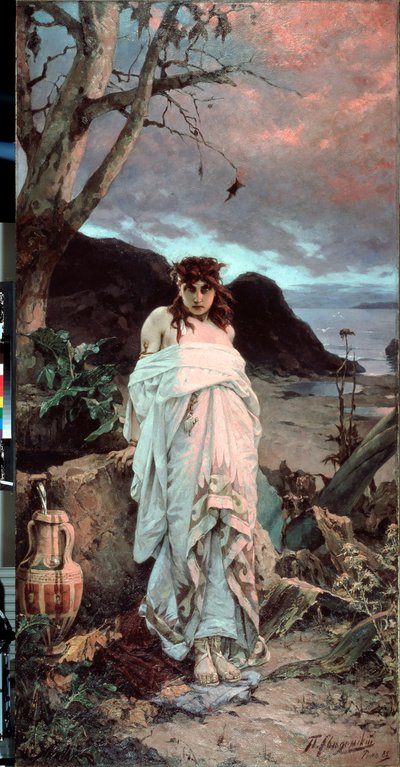 Medusa. Representación de una de las gorgonas con mirada hipnótica de Pavel Alexandrovich Svedomsky