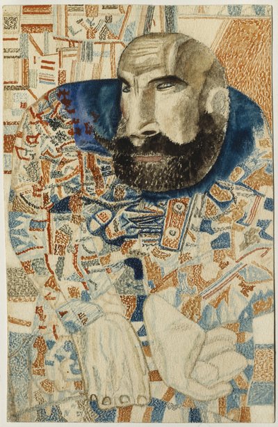 Un cochero, 1912-1928 de Pavel Nikolayevich Filonov
