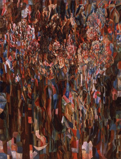 Flores del Tiempo de Floración del Mundo, 1915 de Pavel Nikolayevich Filonov