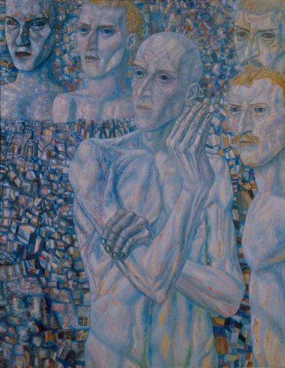 Hombres, principios de los años 1930 de Pavel Nikolayevich Filonov