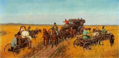 Visitando la Diócesis, 1885, 1965 de Pavel Osipovich Kovalevsky