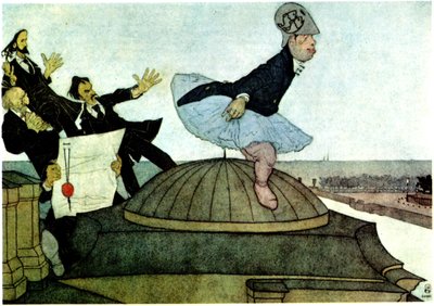 Nueva Minerva El triunfo de Sergei Dyagilev, 1901 de Pavel Yegorovich Shcherbov