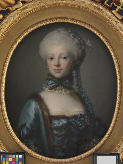 Retrato de la condesa Eleonora Agnes Scheel, nacida Raben de Peder Als