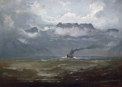 Brisa fresca en Bind Valley de Peder Balke