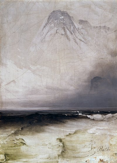 mar y niebla de Peder Balke
