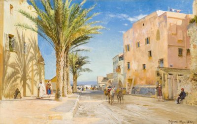 Argel, tarde en Argel de Peder Monsted