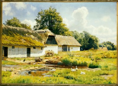Día de verano en la granja de Peder Monsted