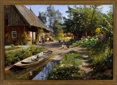 Día soleado en el campo de Peder Monsted