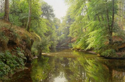 El Río Tranquilo, 1913 de Peder Monsted