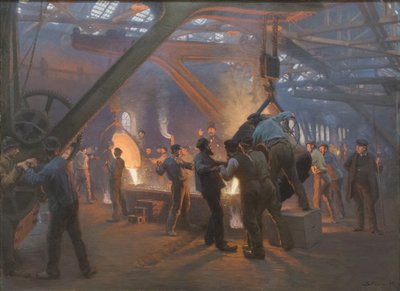 Fundición de hierro Burmeister y Wain de Peder Severin Krøyer