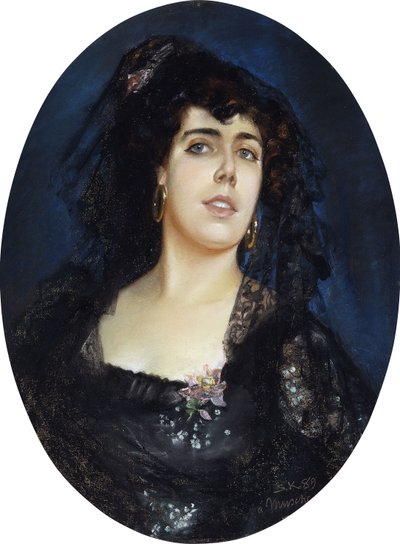 Retrato de Anne Pelterson-Norrie, 1889 de Peder Severin Krøyer
