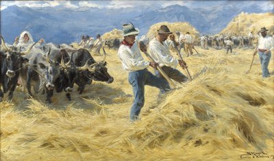 Trilla en los Abruzos de Peder Severin Krøyer