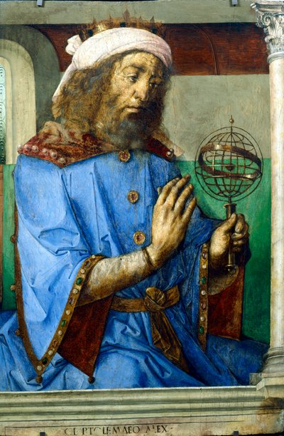 Ptolomeo, astrónomo y geógrafo griego alejandrino, finales del siglo XV de Pedro Berruguete