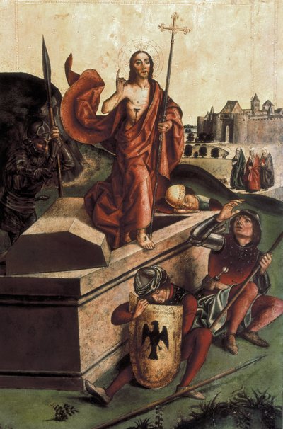 Resurrección de Cristo. Finales del siglo XV (óleo sobre madera) de Pedro Berruguete