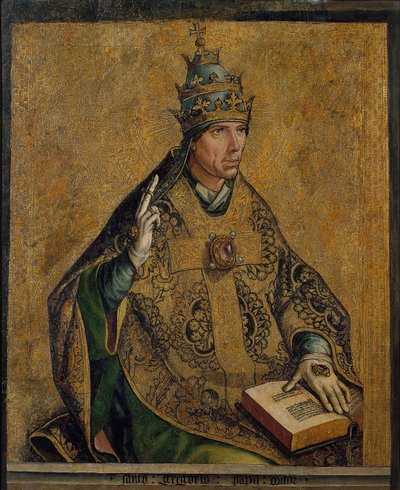 San Gregorio Magno de Pedro Berruguete