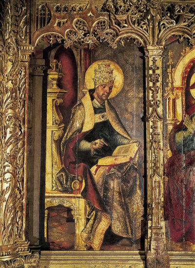 San Gregorio el Grande de Pedro Berruguete