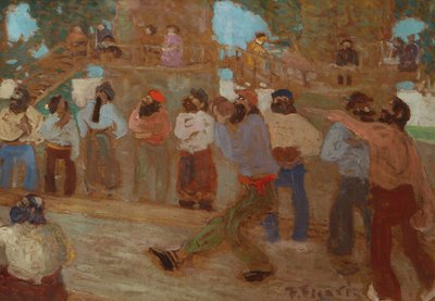 Cancha de bochas de Pedro Figari