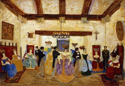 Reunión colonial de Pedro Figari