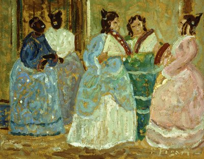 Escena colonial de Pedro Figari