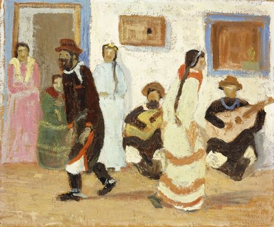 Baile criollo de Pedro Figari