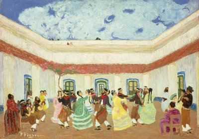 El patio de Pedro Figari