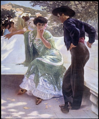 Bailarines españoles (flamenco) de Pedro Ribera