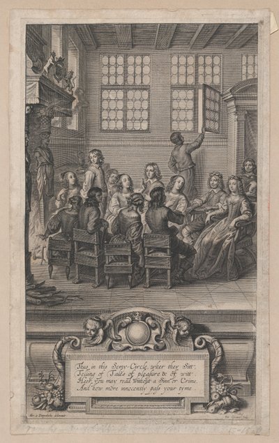 La familia de William Cavendish, Marqués de Newcastle-upon-Tyne de Peeter Clouwet