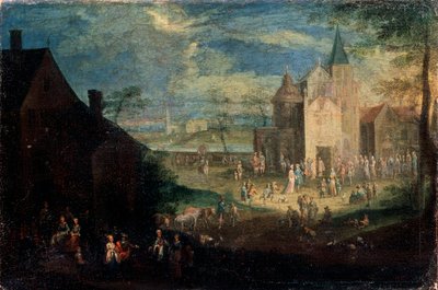 Kermis, siglo XVII de Peeter Gysels