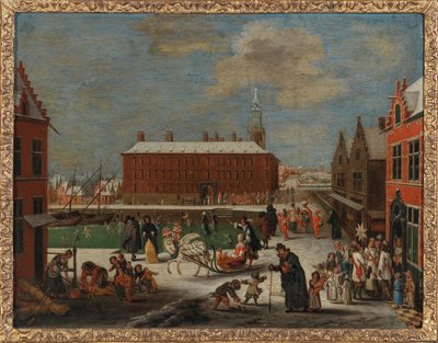 Invierno en una ciudad de Peeter Gysels