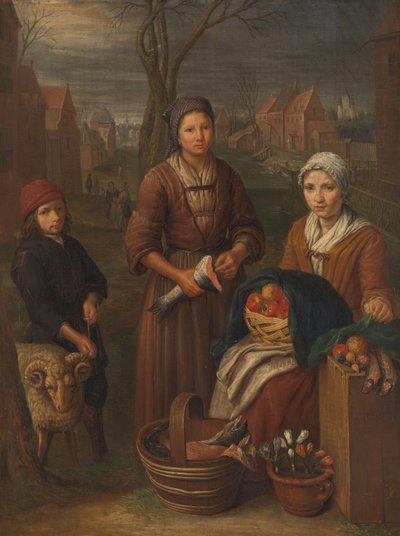 Alegoría del mes de marzo de Peeter Snijers
