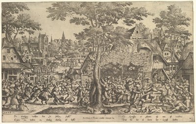 Feria campesina, 1559 de Peeter van der Borcht