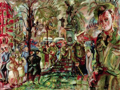 Ottawa, c.1943 (óleo sobre lienzo) de Pegi Nicol Macleod