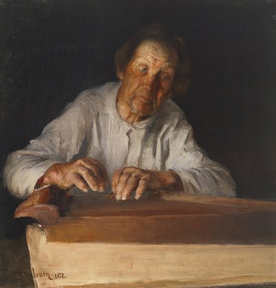 El jugador de kantele de Pekka Halonen