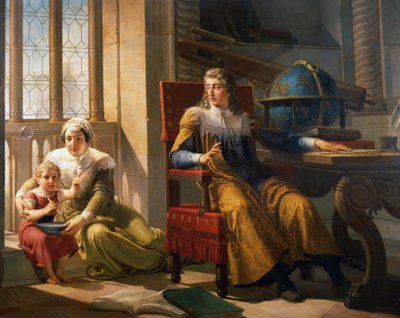 Descubrimiento de la refracción de la luz por Isaac Newton de Pelagio Palagi