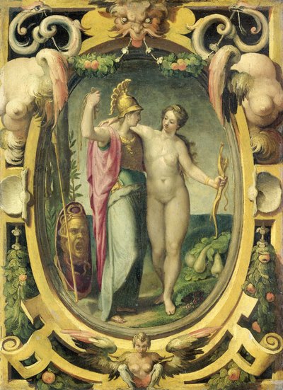 Venus y Minerva de Pellegrino Tibaldi (circle of)