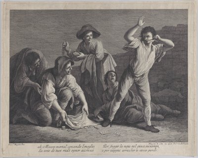 Un grupo de personas jugando de Pellegrino dal Colle
