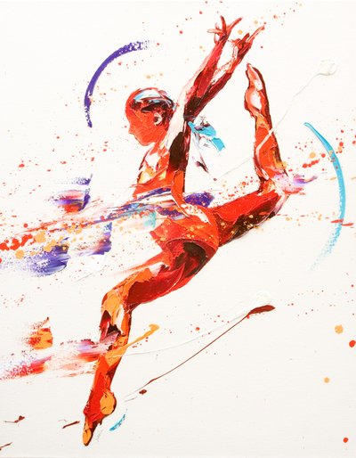 Gimnasta Dos, 2010 de Penny Warden