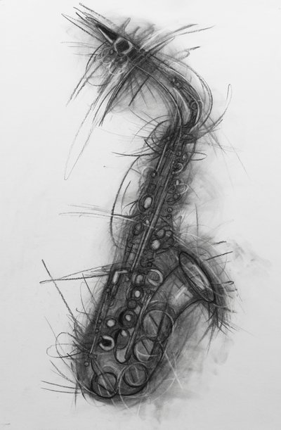 Saxofón, 2005 de Penny Warden