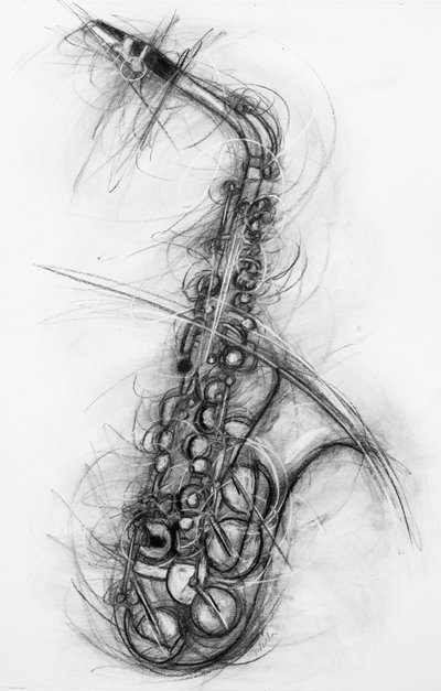 Saxofón, 2005 de Penny Warden