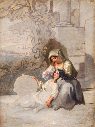 Campesinos italianos, 1820-1885 de Penry Williams