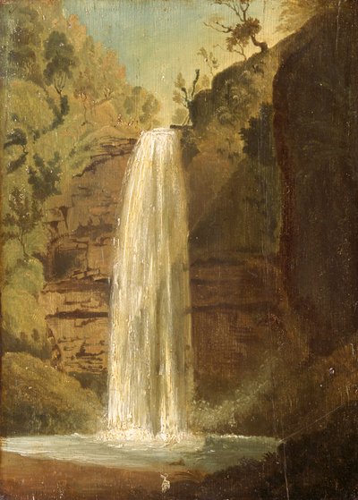 Sgwd yr Henryd, Valle de Neath, 1819 de Penry Williams