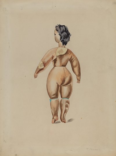 Muñeca primitiva de Percival Jenner