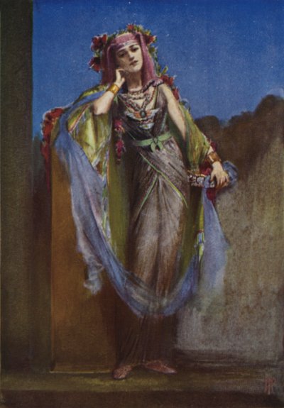 Una bailarina egipcia de Percy Anderson