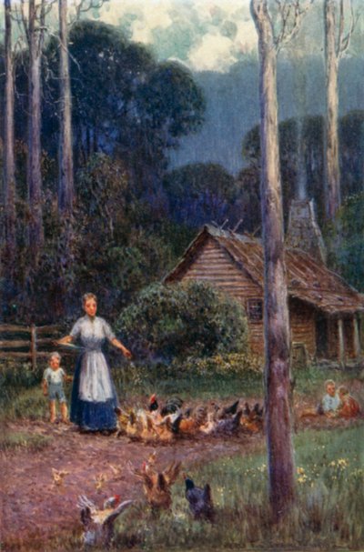 Una cabaña en el bosque de Percy F.S. (after) Spence