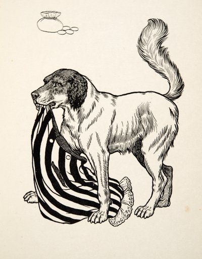 Un Buen Buscador, de Cien Anécdotas de Animales, pub. 1924 de Percy J. Billingshurst