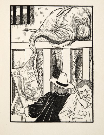 Un sentido del ridículo, de Cien anécdotas de animales, pub. 1924 de Percy J. Billingshurst
