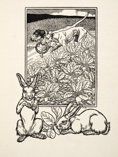 Una pareja astuta, de Cien anécdotas de animales, pub. 1924 de Percy J. Billingshurst