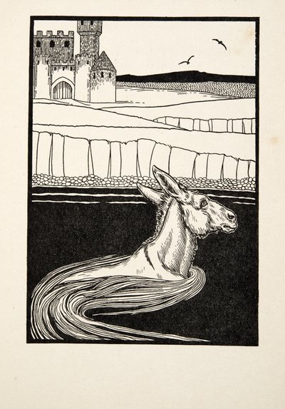 Un asno abandonado, de Cien anécdotas de animales, pub. 1924 de Percy J. Billingshurst
