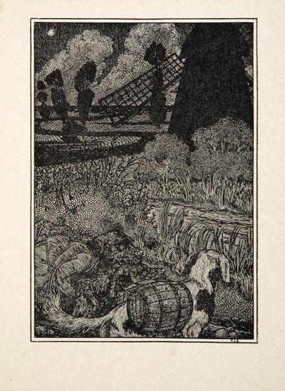 Contrabandistas caninos, de Cien anécdotas de animales, pub. 1924 de Percy J. Billingshurst