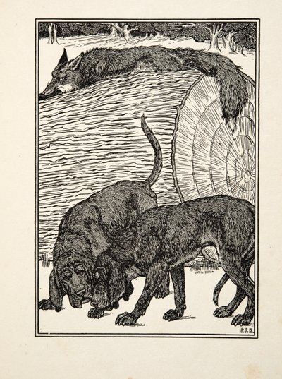 Astuto como un zorro, de Cien anécdotas de animales, pub. 1924 de Percy J. Billingshurst